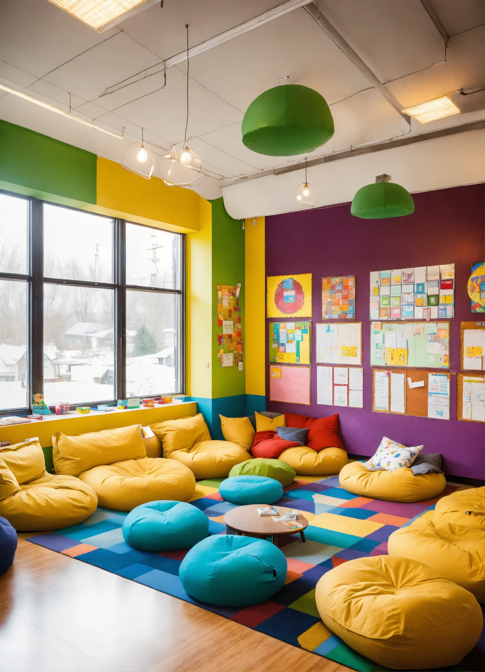 Room lighting design for comfort